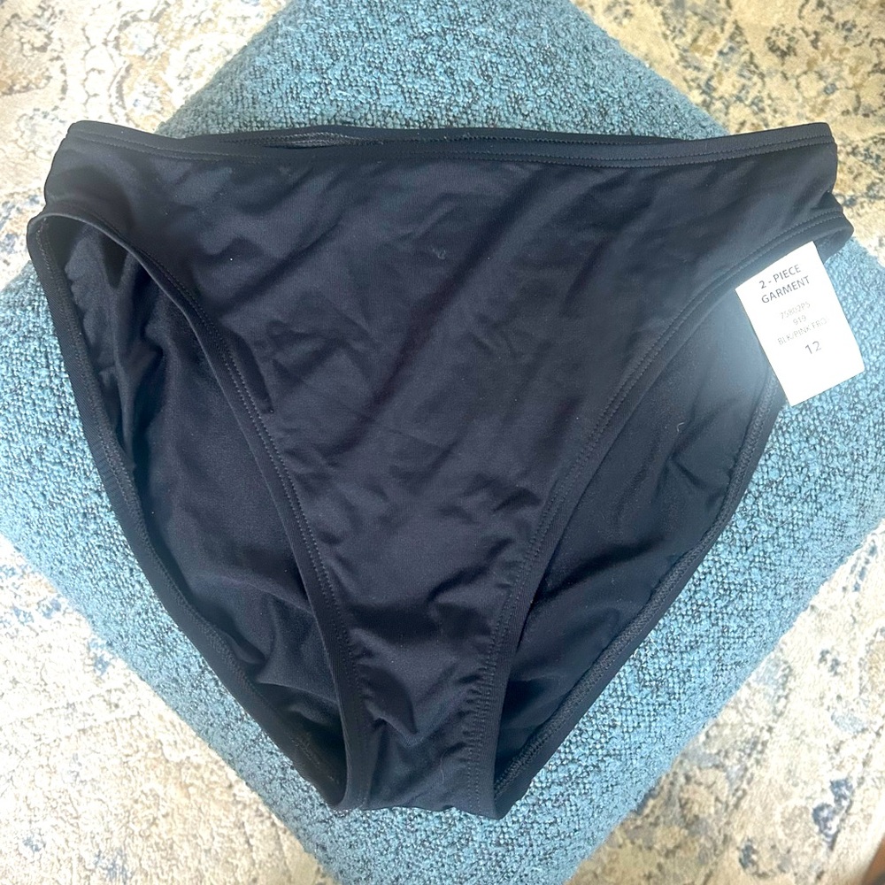 NWT Anne Cole Black Swim Bottom🖤